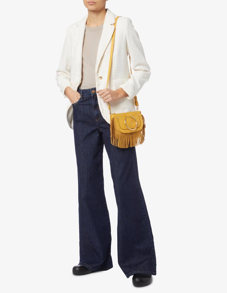 rinascente Plinio Visonà Calofornia suede crossbody bag
