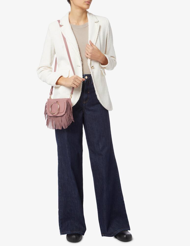 rinascente Plinio Visonà Calofornia suede crossbody bag