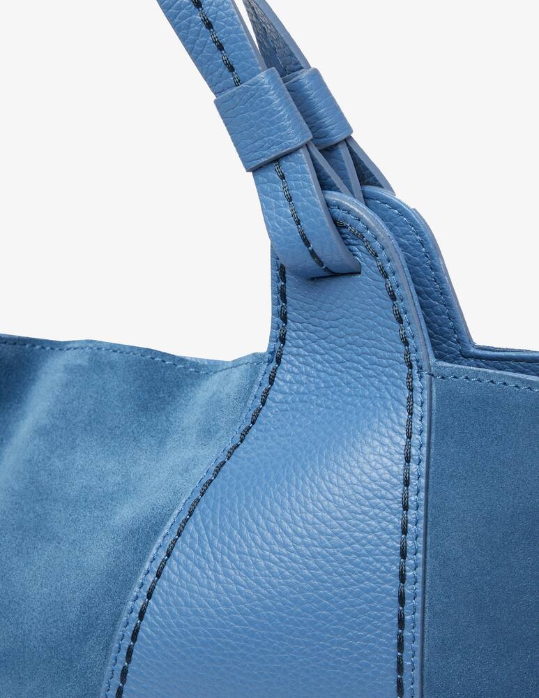 rinascente Plinio Visonà Borsa a spalla in camoscio