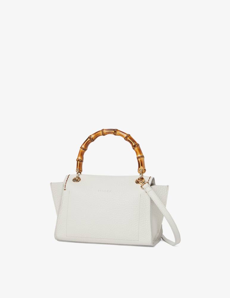 rinascente Plinio Visonà Candy bamboo flap S shoulder bag