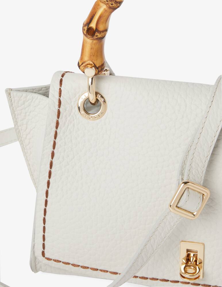 rinascente Plinio Visonà Candy bamboo flap S shoulder bag