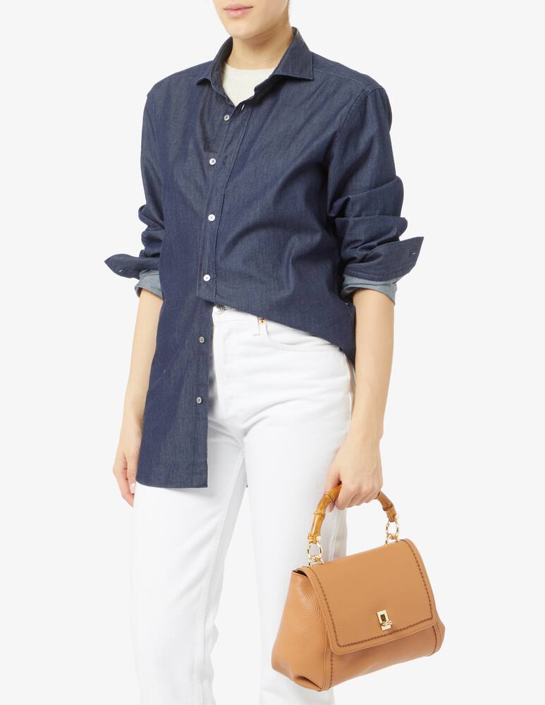 rinascente Plinio Visonà Posi S bamboo shoulder bag