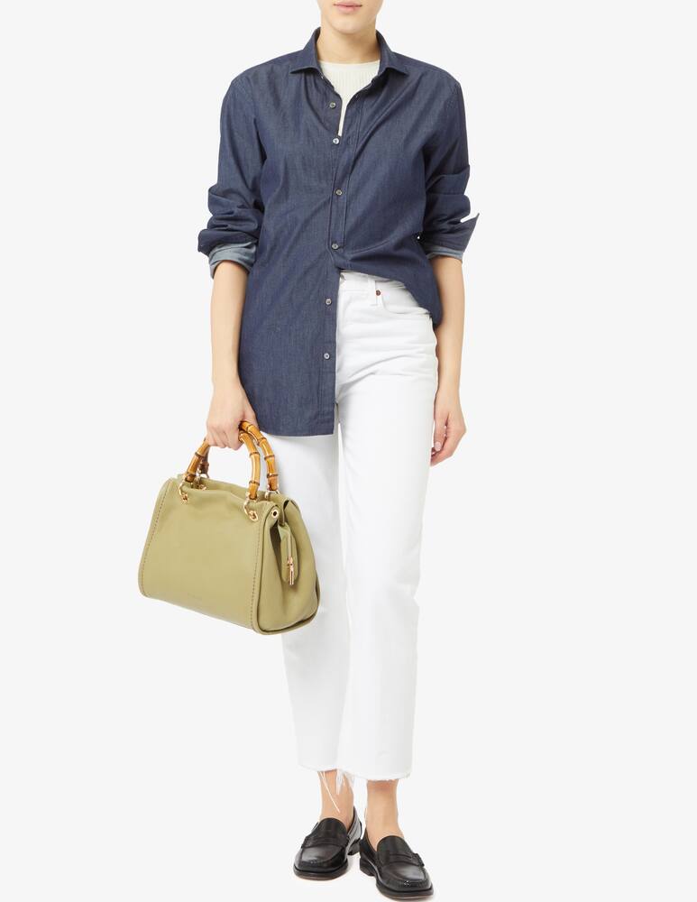 rinascente Plinio Visonà Borsa a tracolla S bamboo Posi