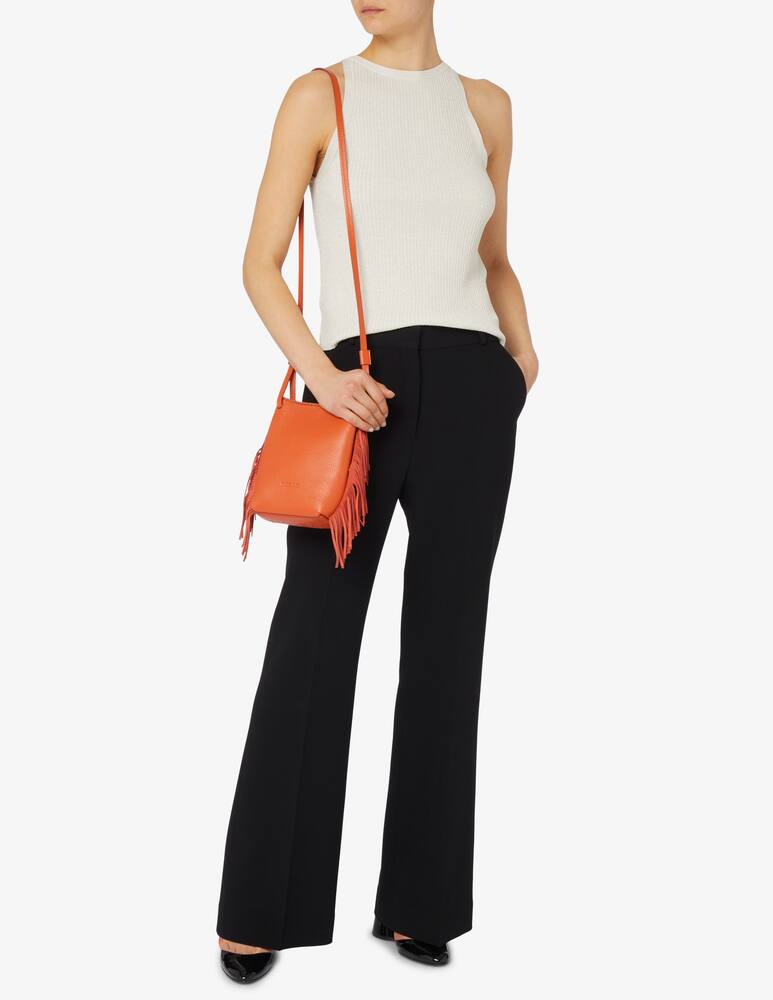 rinascente Plinio Visonà Formen fringed shoulder bag