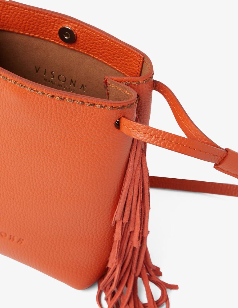 rinascente Plinio Visonà Formen fringed shoulder bag