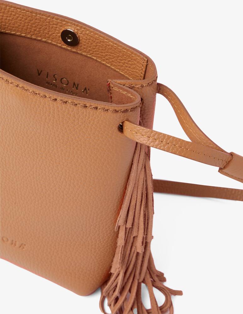 rinascente Plinio Visonà Borsa a tracolla Formen frange