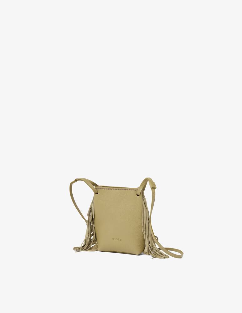 rinascente Plinio Visonà Borsa a tracolla Formen frange