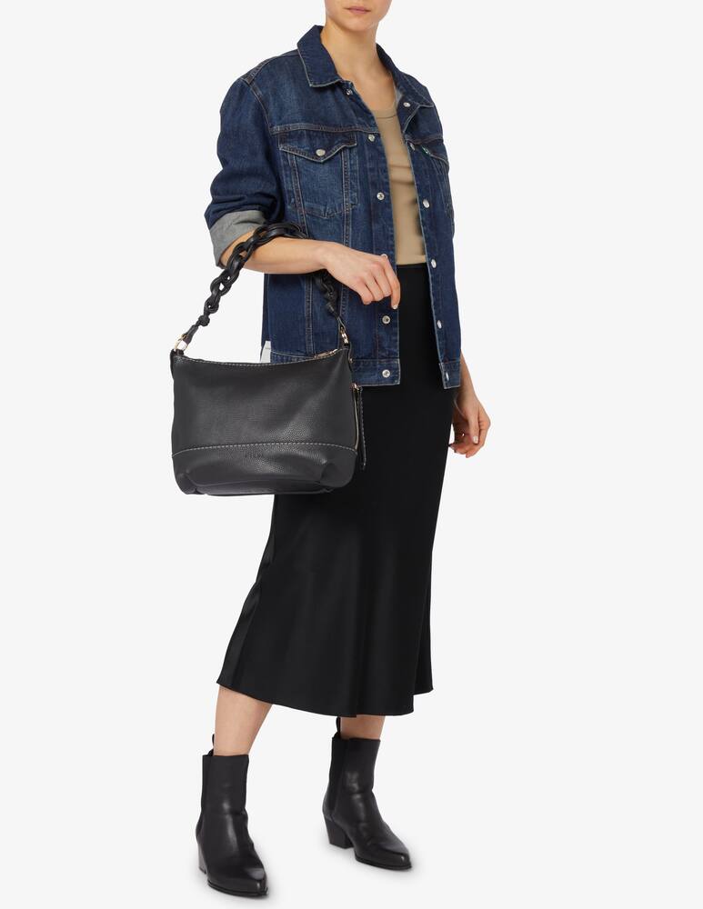 rinascente Plinio Visonà Woven Pant hobo bag