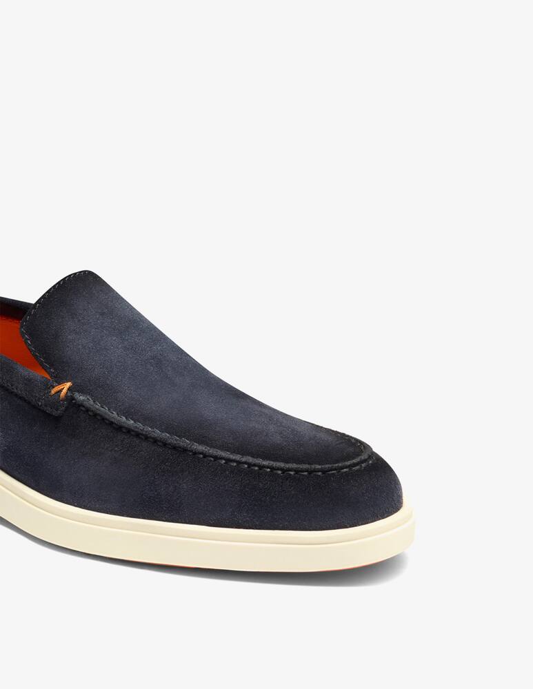 rinascente Santoni Mocassino in pelle scamosciata