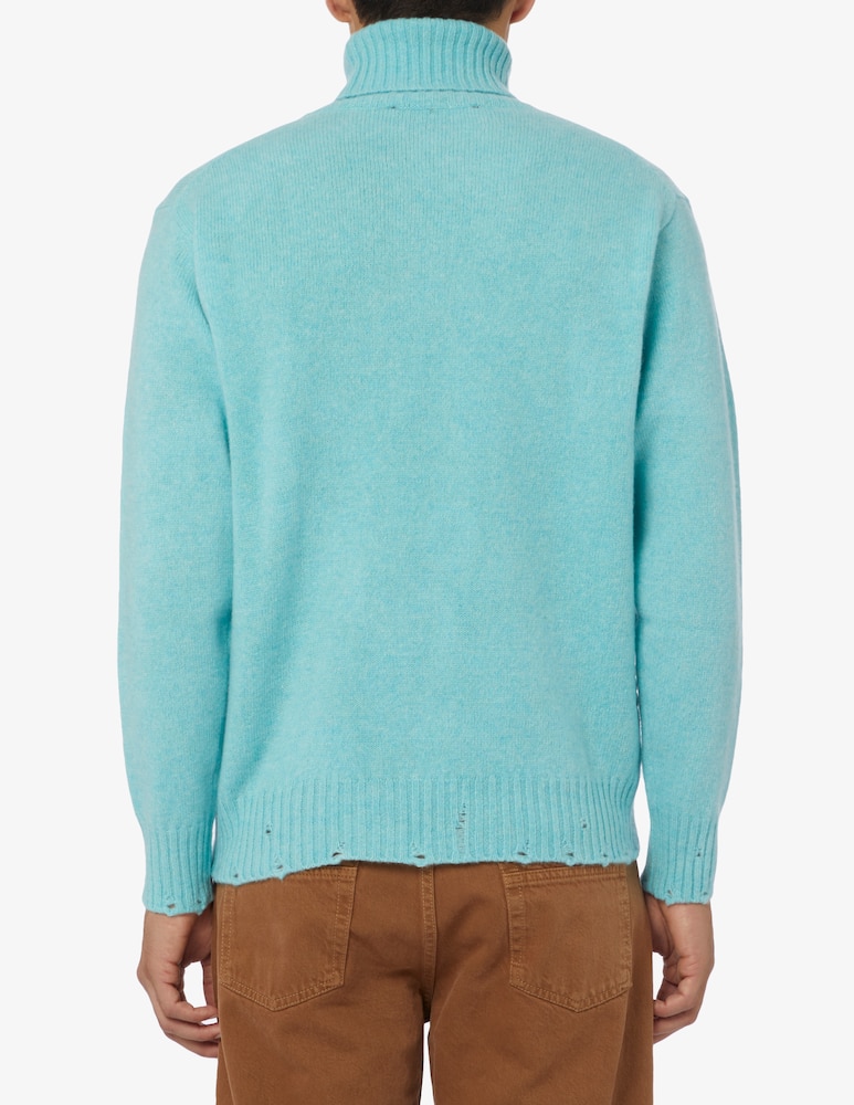 Amaranto Dolcevita lana cashmere rotture - immagine 3 Amaranto Dolcevita lana cashmere rotture - immagine 3