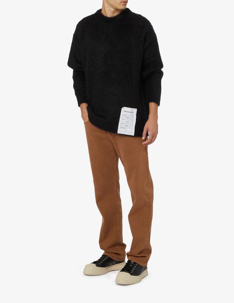 rinascente Amaranto Maglia girocollo mohair