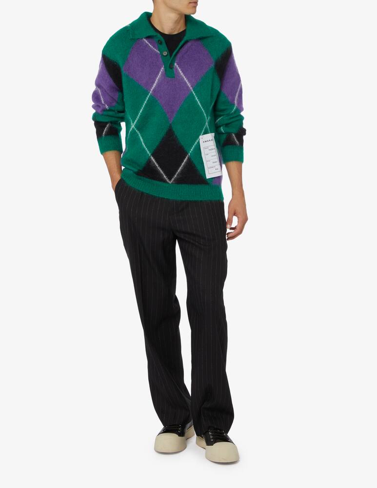 rinascente Amaranto Geometric polo