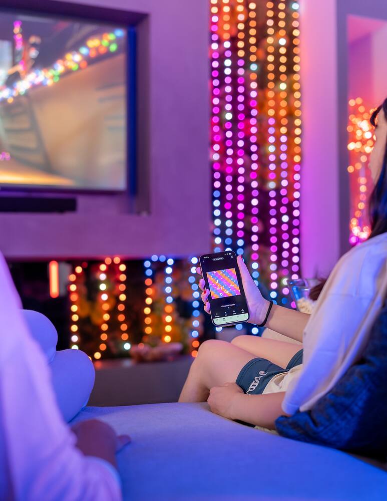 rinascente Twinkly Candies Star-shaped Light String with 100 RGB Leds