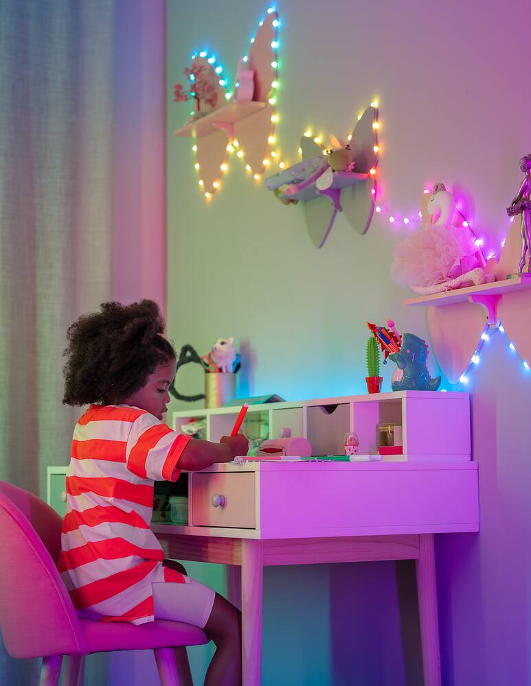 rinascente Twinkly Candies Heart-shaped Light String with 100 RGB Leds