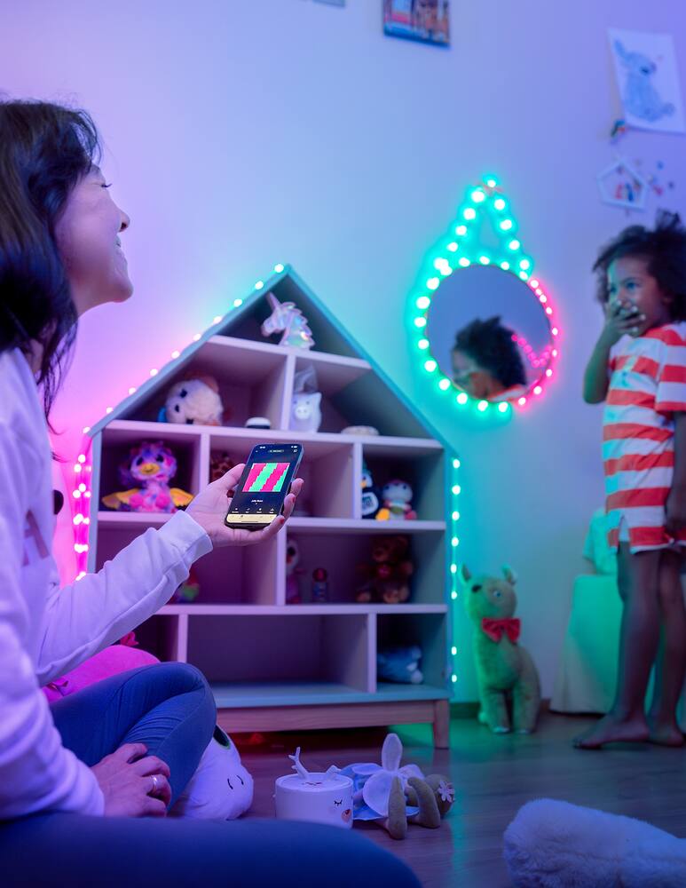 rinascente Twinkly Candies Heart-shaped Light String with 100 RGB Leds