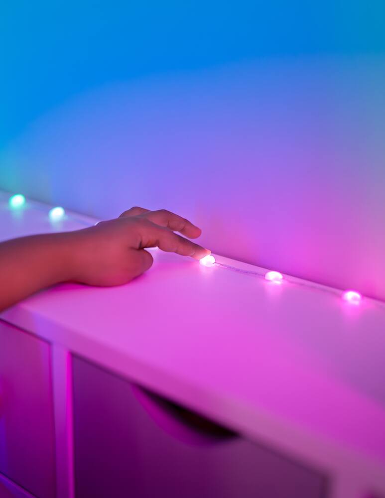 rinascente Twinkly Candies Heart-shaped Light String with 100 RGB Leds