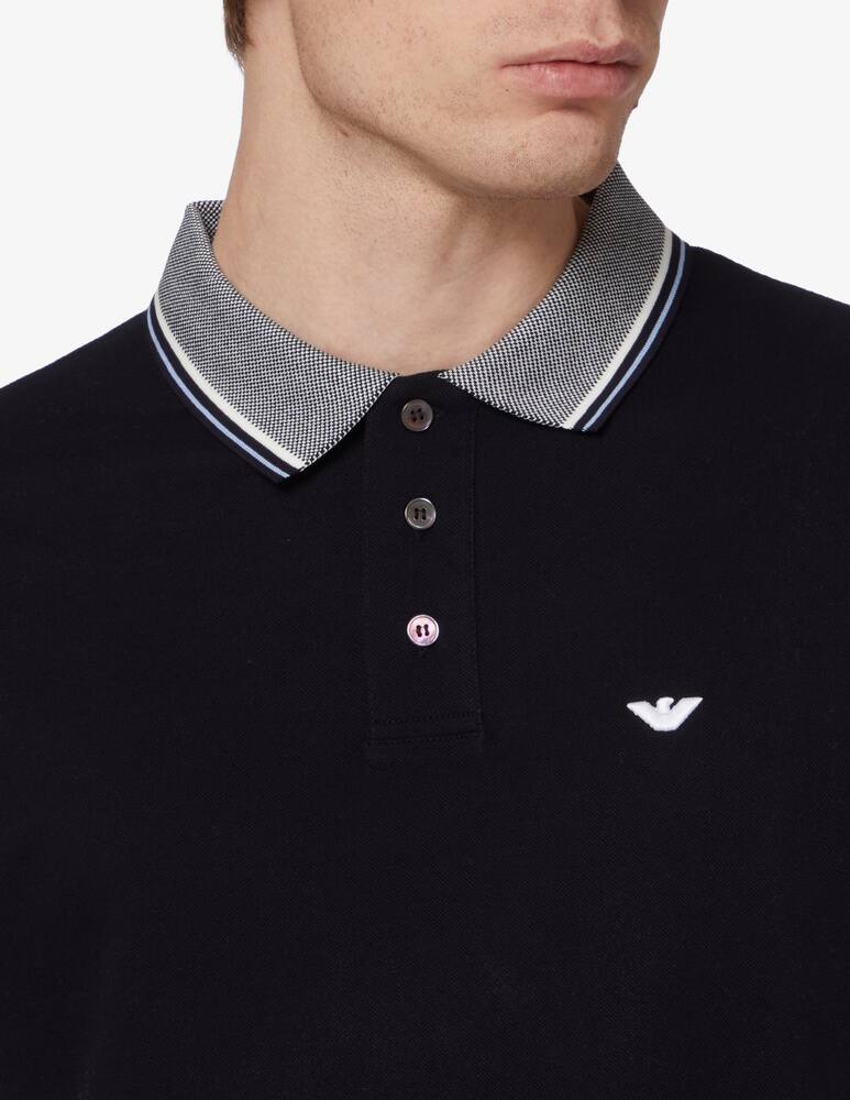 rinascente Emporio Armani Piquet contrast polo 