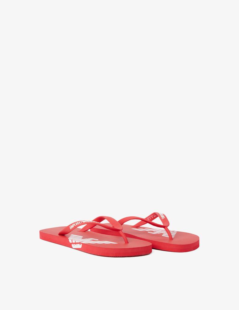rinascente Emporio Armani Rubber flip flops Red 