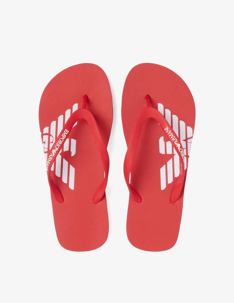 rinascente Emporio Armani Rubber flip flops Red 