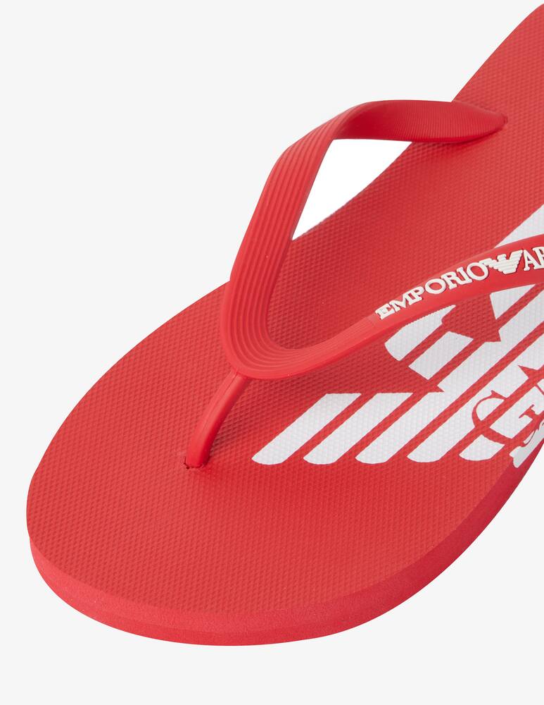 rinascente Emporio Armani Rubber flip flops Red 