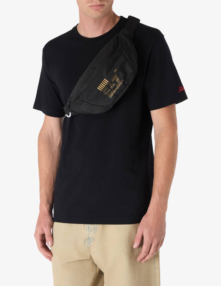 rinascente EA7 Marsupio logo gold