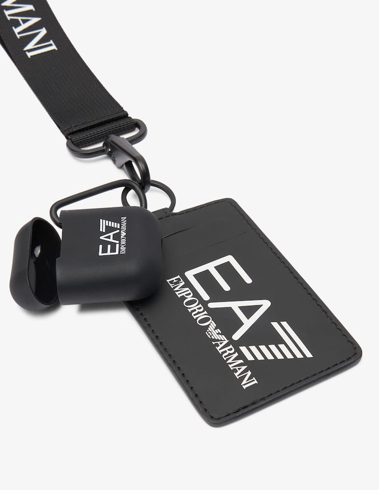 rinascente EA7 Card hold & airpds holder