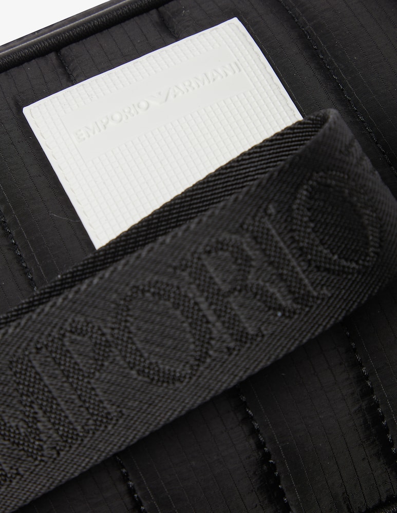 rinascente Emporio Armani Beauty case con tag logo 