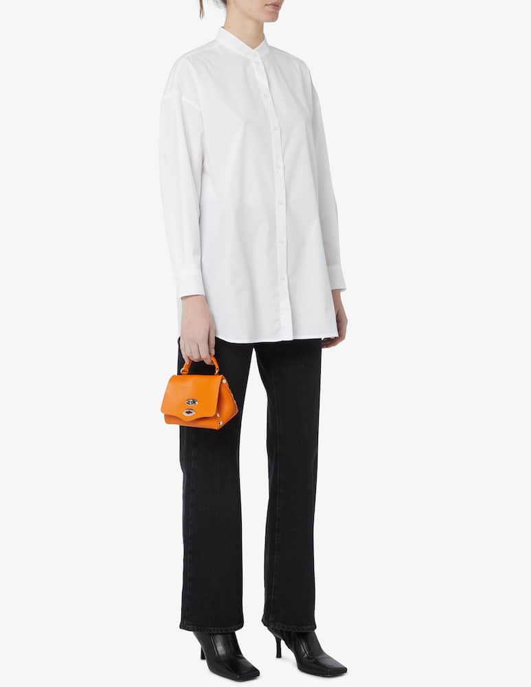 rinascente Armani Exchange Cotton mandarin neck shirt