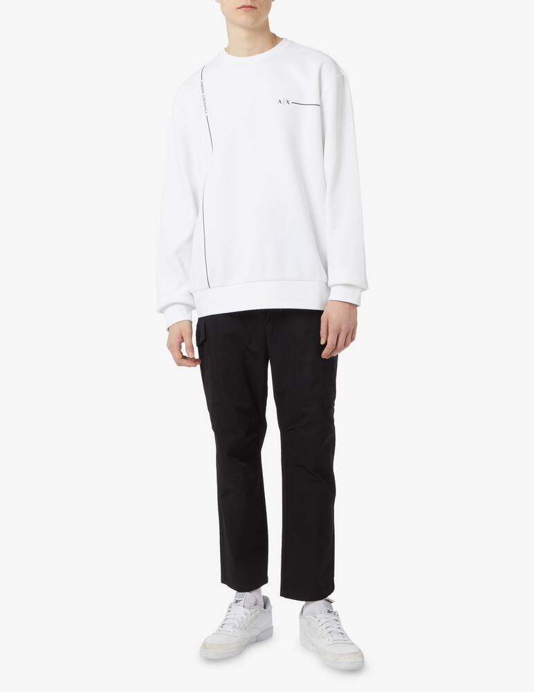 rinascente Armani Exchange Felpa girocollo con logo 