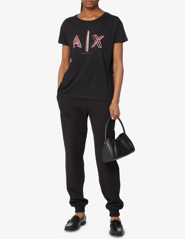 rinascente Armani Exchange T-shirt graphic AX  - Nero