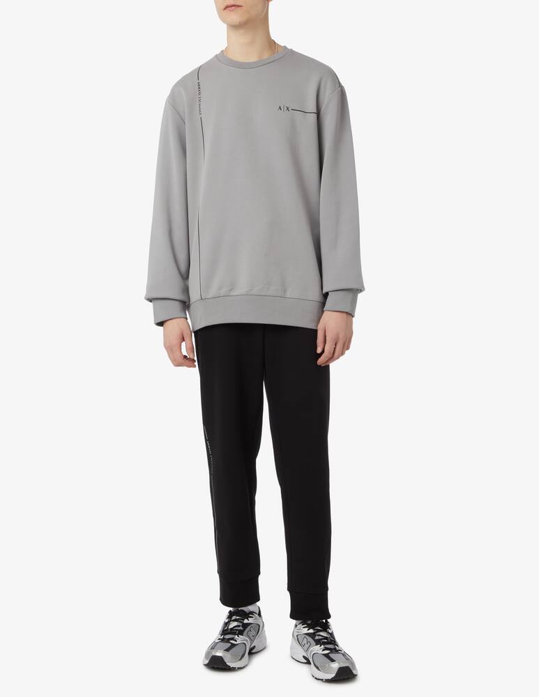 rinascente Armani Exchange Felpa girocollo con logo 