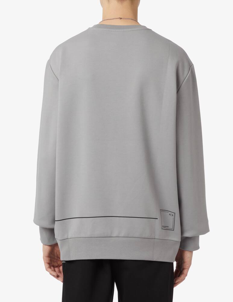rinascente Armani Exchange Felpa girocollo con logo 