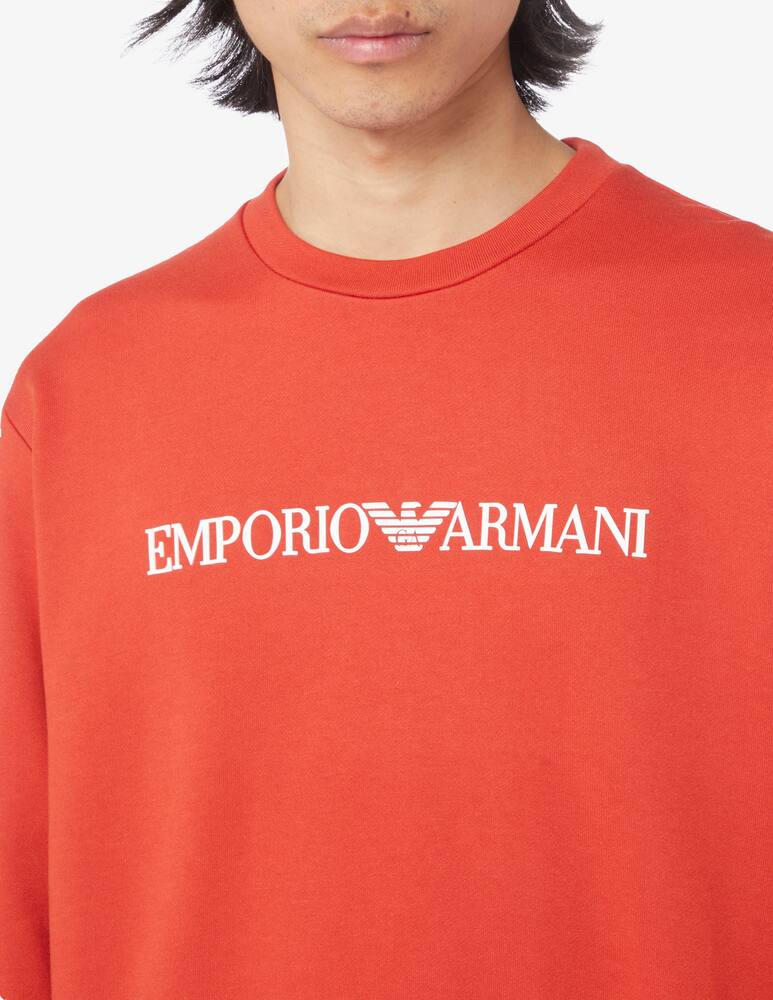 rinascente Emporio Armani Felpa girocollo eagle