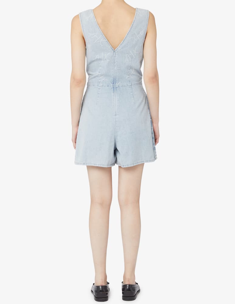 rinascente Armani Exchange Tuta corta denim