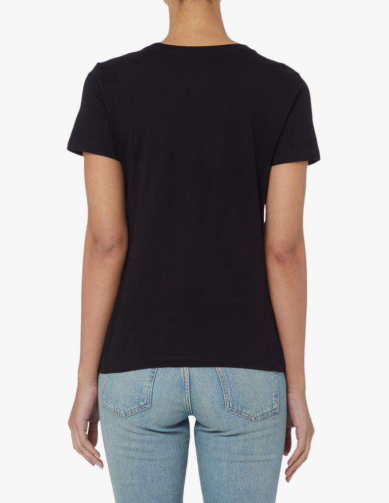 rinascente Armani Exchange T-shirt AX paillettes - Nero