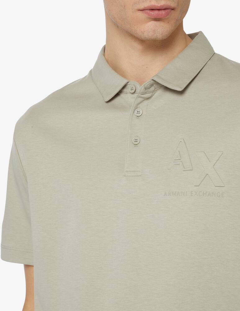 rinascente Armani Exchange Logo modal polo 