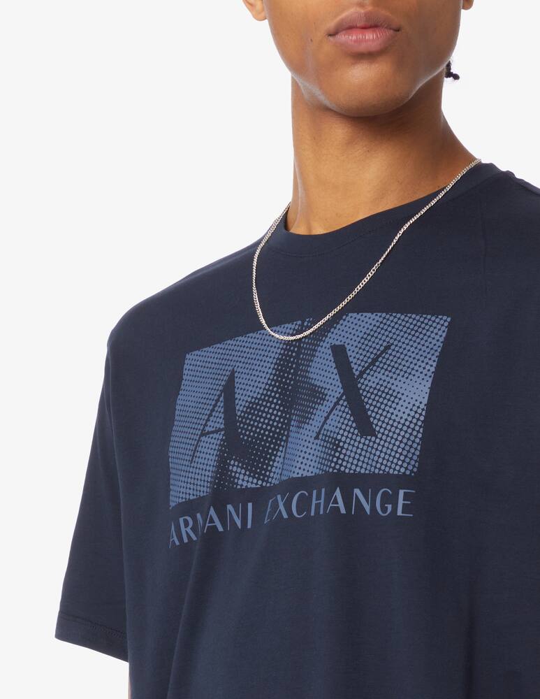 rinascente Armani Exchange Maglietta square camo