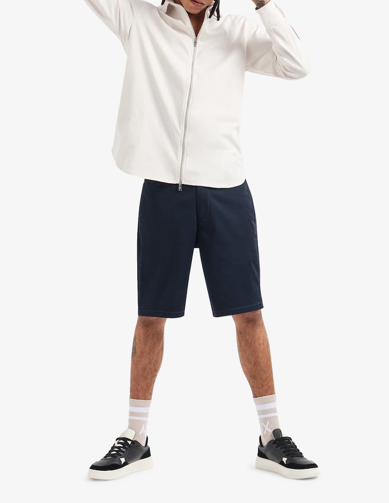 rinascente Armani Exchange Bermuda in cotone stretch slim fit