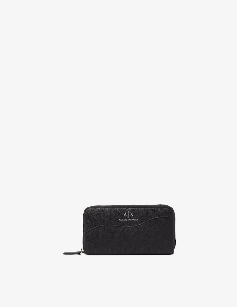 Armani Exchange Portafoglio zip around - immagine 1 Armani Exchange Portafoglio zip around - immagine 1