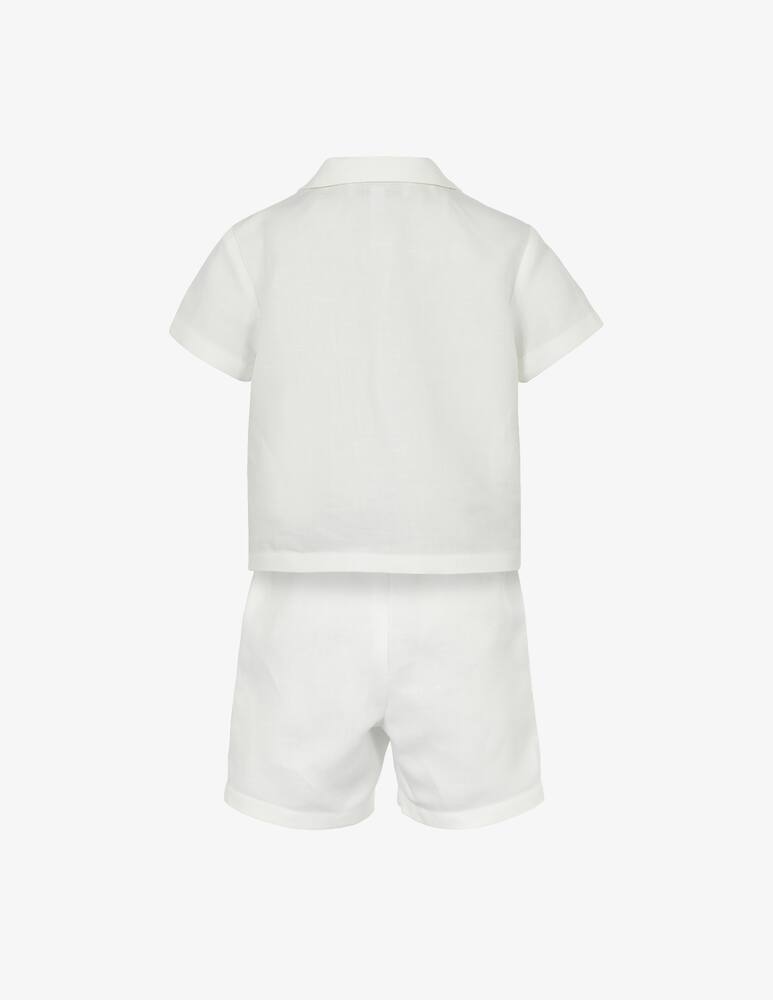 rinascente Emporio Armani Linen and cotton suit