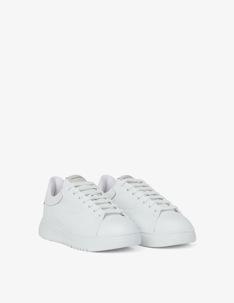 rinascente Emporio Armani Icon total white sneakers 