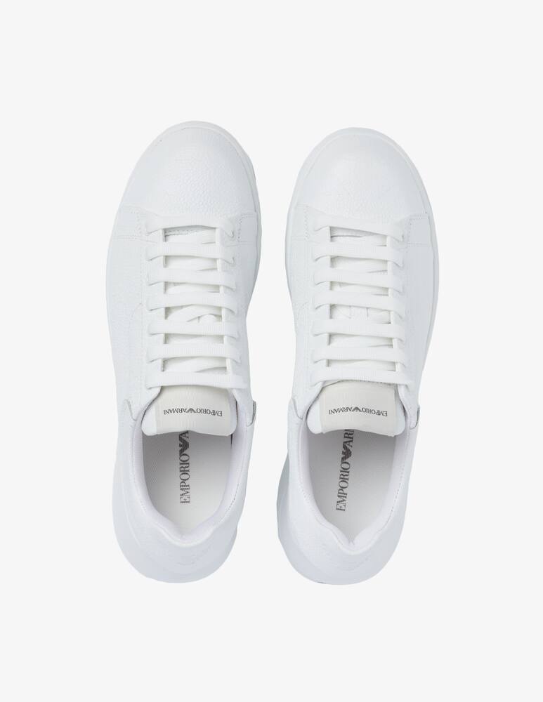 rinascente Emporio Armani Icon total white sneakers 