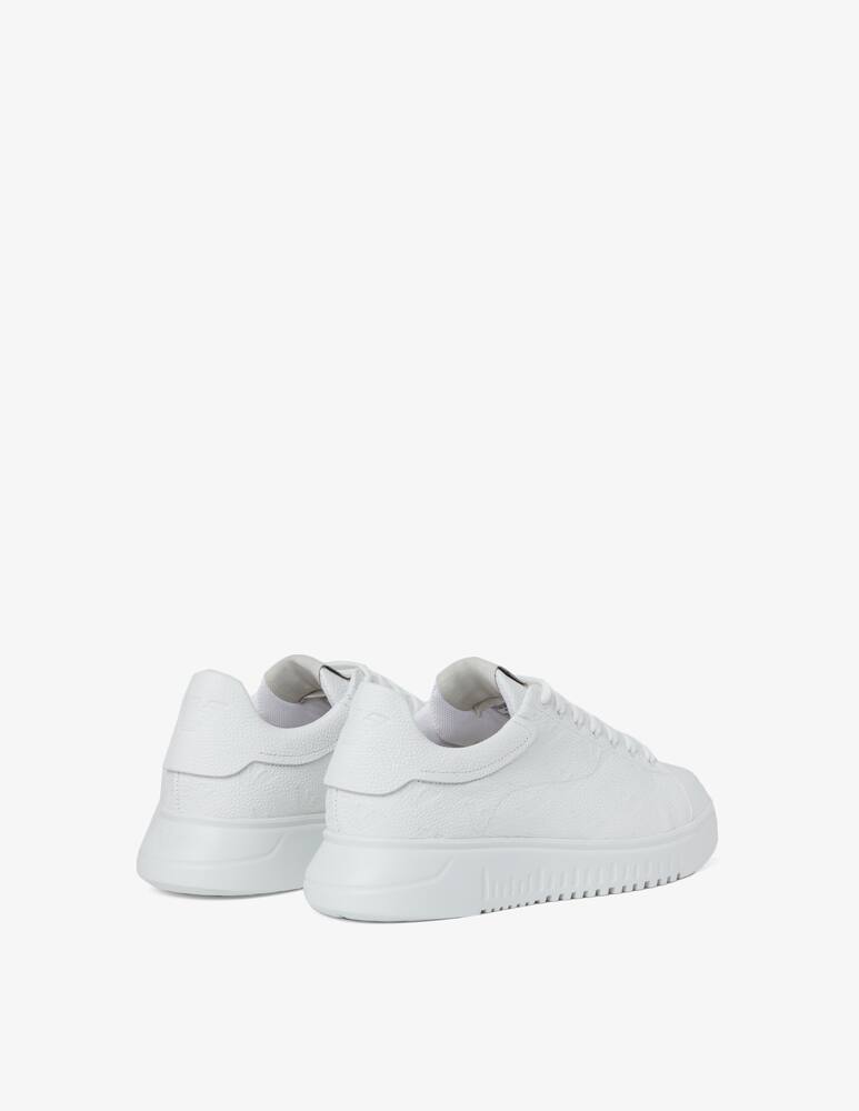 rinascente Emporio Armani Icon total white sneakers 