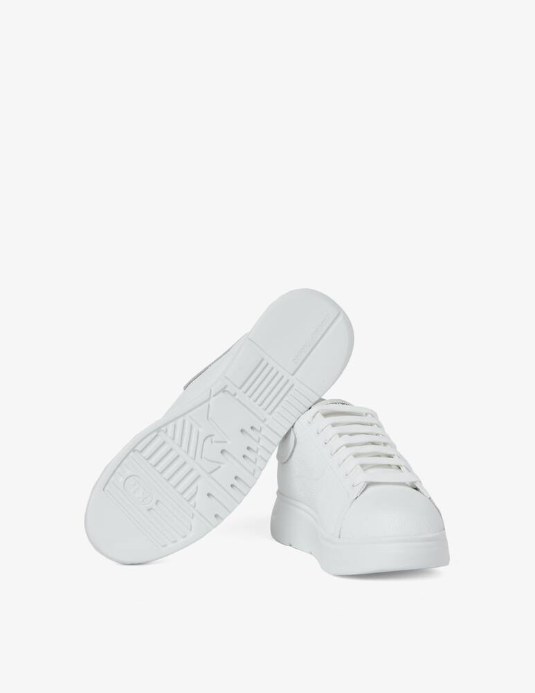 rinascente Emporio Armani Icon total white sneakers 