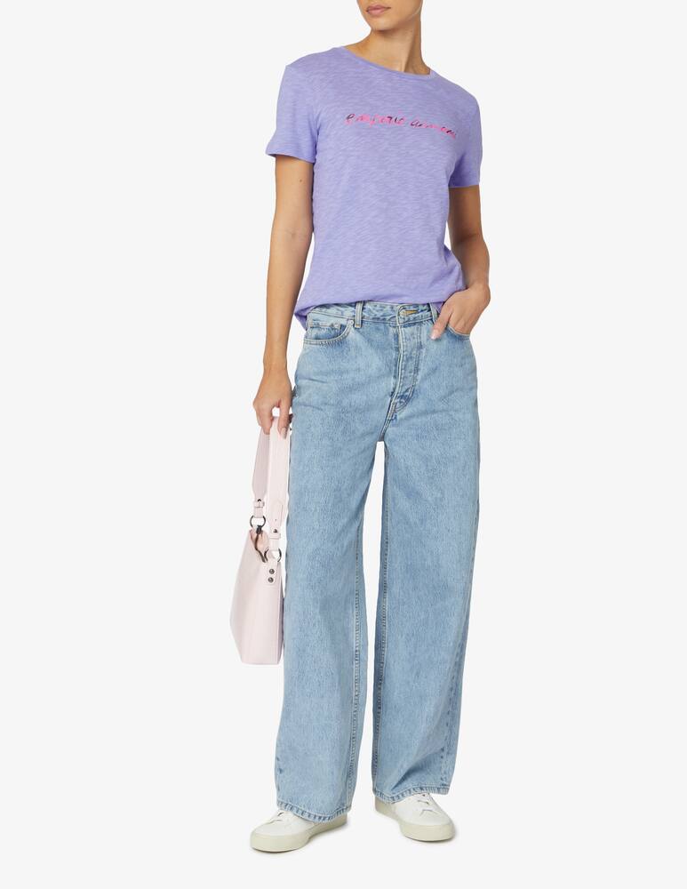 rinascente Emporio Armani Cotton t-shirt - Violet
