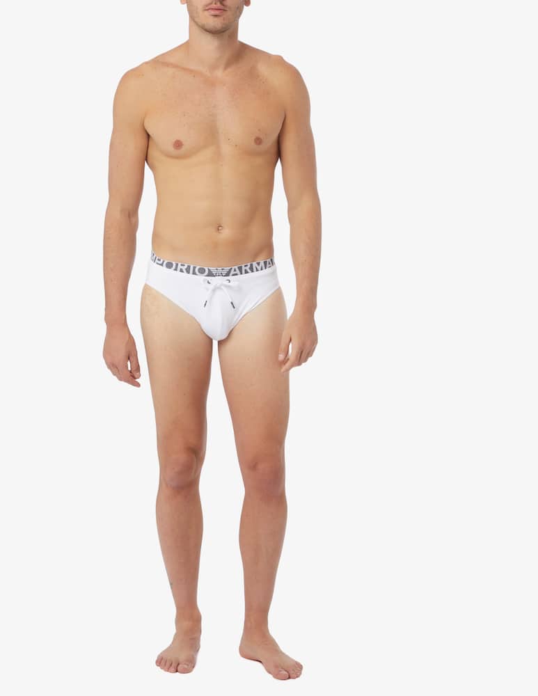 rinascente Emporio Armani Swim brief - white
