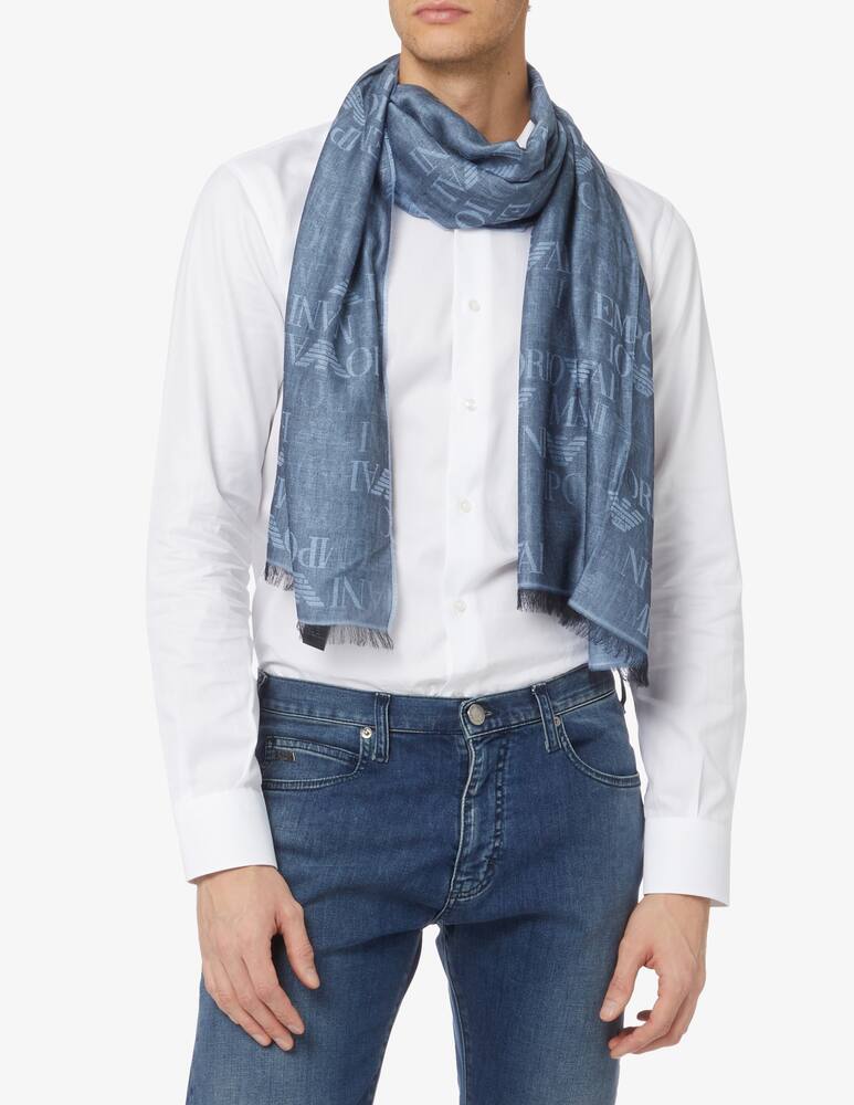 rinascente Emporio Armani Sciarpa con logo 