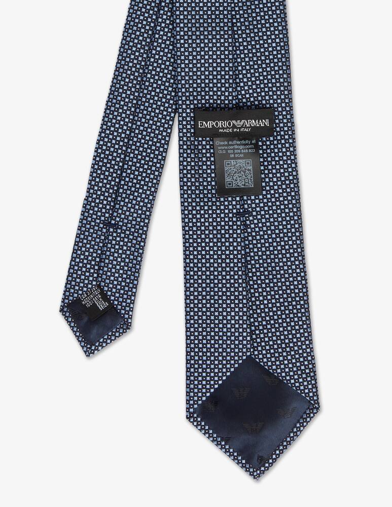 rinascente Emporio Armani Jacquard tie 