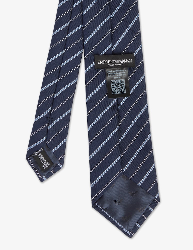 Emporio Armani Dotted jacquard tie - picture 2 Emporio Armani Dotted jacquard tie - picture 2