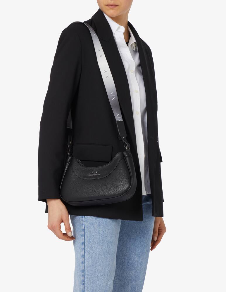 rinascente Armani Exchange Borsa hobo a tracolla